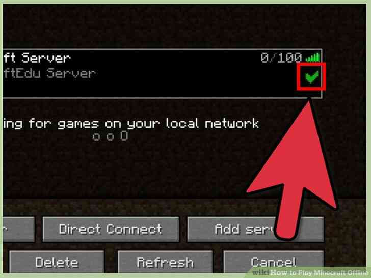 Image intitulee Jouer Minecraft en mode Hors connexion Etape 9